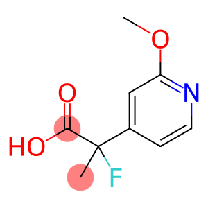 2-fluoro-2-(2-methoxy-4-pyridyl)propanoic acid