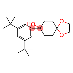 8-(3,5-di-tert-butylphenyl)-1,4-dioxaspiro[4.5]decan-8-ol