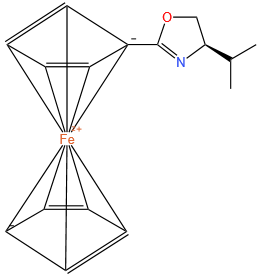 [(4R)-4,5-dihydro-4-(1-Methylethyl)-2-oxazolyl]-Ferrocene