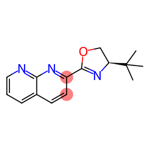 1,8-Naphthyridine, 2-[(4R)-4-(1,1-dimethylethyl)-4,5-dihydro-2-oxazolyl]-