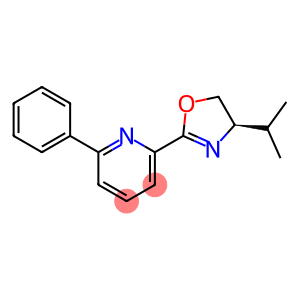 Pyridine, 2-[(4R)-4,5-dihydro-4-(1-methylethyl)-2-oxazolyl]-6-phenyl-