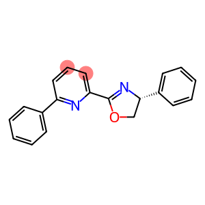 Pyridine, 2-[(4R)-4,5-dihydro-4-phenyl-2-oxazolyl]-6-phenyl-