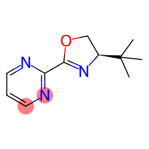 Pyrimidine, 2-[(4R)-4-(1,1-dimethylethyl)-4,5-dihydro-2-oxazolyl]-