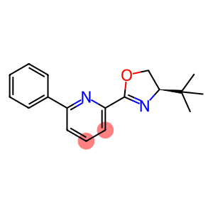 Pyridine, 2-[(4R)-4-(1,1-dimethylethyl)-4,5-dihydro-2-oxazolyl]-6-phenyl-