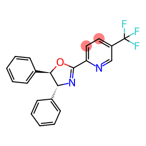 Pyridine, 2-[(4R,5R)-4,5-dihydro-4,5-diphenyl-2-oxazolyl]-5-(trifluoromethyl)-