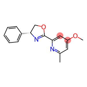 Pyridine, 2-[(4R)-4,5-dihydro-4-phenyl-2-oxazolyl]-4-methoxy-6-methyl-