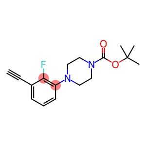 tert-butyl 4-(3-ethynyl-2-fluorophenyl)piperazin-1-carboxylate