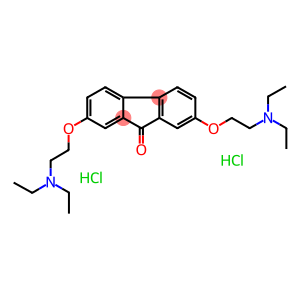 9H-Fluoren-9-one, 2,7-bis[2-(diethylamino)ethoxy]-, dihydrochloride