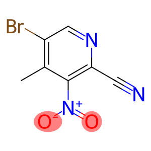 5-bromo-4-methyl-3-nitropicolinonitrile