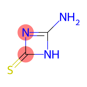 1,3-Diazete-2(1H)-thione, 4-amino-