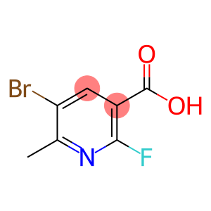 3-Pyridinecarboxylic acid, 5-bromo-2-fluoro-6-methyl-