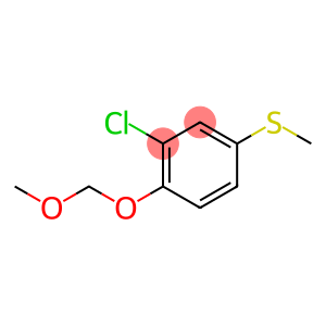 Benzene, 2-chloro-1-(methoxymethoxy)-4-(methylthio)-