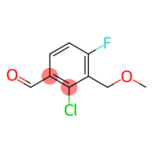 Benzaldehyde, 2-chloro-4-fluoro-3-(methoxymethyl)-