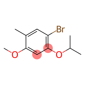 Benzene, 1-bromo-4-methoxy-5-methyl-2-(1-methylethoxy)-