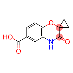 Spiro[2H-1,4-benzoxazine-2,1'-cyclopropane]-6-carboxylic acid, 3,4-dihydro-3-oxo-