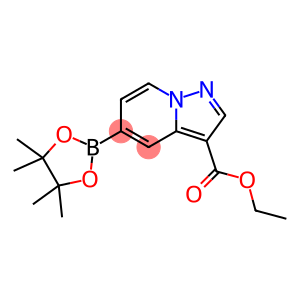 Pyrazolo[1,5-a]pyridine-3-carboxylic acid, 5-(4,4,5,5-tetramethyl-1,3,2-dioxaborolan-2-yl)-, ethyl ester