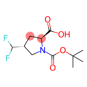 1,2-Pyrrolidinedicarboxylic acid, 4-(difluoromethyl)-, 1-(1,1-dimethylethyl) ester, (2S,4R)-