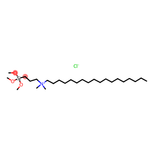 Dimethyloctadecyl(3-(trimethoxysilyl)propyl)ammonium chloride
