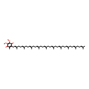 2-[(2E,6E,10E,14E,18E,22E,26E,30E,34E)-3,7,11,15,19,23,27,31,35,39-decamethyl-2,6,10,14,18,22,26,30,34,38-tetracontadecaenyl]-5,6-dimethoxy-3-methyl-2,5-cyclohexadiene-1,4-dione