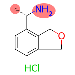 4-Isobenzofuranmethanamine, 1,3-dihydro-α-methyl-, hydrochloride (1:1), (αS)-