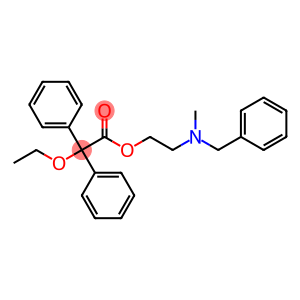 2,2-Diphenyl-2-ethoxyacetic acid 2-[benzyl(methyl)amino]ethyl ester