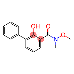 2-羟基-N-甲氧基-N-甲基-[1,1'-联苯]-3-甲酰胺