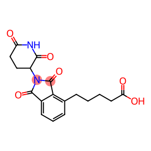 5-(2-(2,6-dioxopiperidin-3-yl)-1,3-dioxoisoindolin-4-yl)pentanoic acid