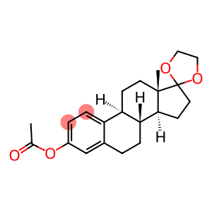 Estra-1,3,5(10)-trien-17-one, 3-(acetyloxy)-, cyclic 1,2-ethanediyl acetal