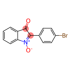 3H-Indol-3-one, 2-(p-bromophenyl)-, 1-oxide