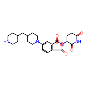 2-(2,6-dioxopiperidin-3-yl)-5-(4-(piperidin-4-ylmethyl)piperidin-1-yl)isoindoline-1,3-dione