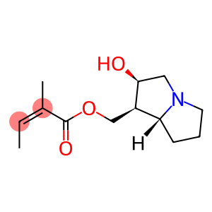 2-Butenoic acid, 2-methyl-, [(1S,2R,7aR)-hexahydro-2-hydroxy-1H-pyrrolizin-1-yl]methyl ester, (2Z)-