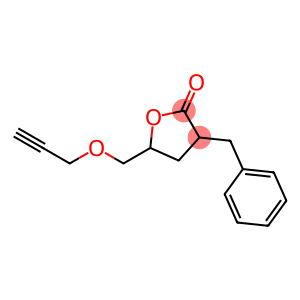 4,5-Dihydro-3-(phenylmethyl)-5-[(2-propynyloxy)methyl]-2(3H)-furanone