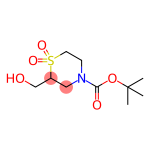 tert-butyl 2-(hydroxymethyl)thiomorpholine-4-carboxylate 1,1-dioxide