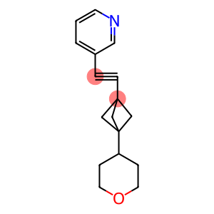 3-((3-(tetrahydro-2H-pyran-4-yl)bicyclo[1.1.1]pentan-1-yl)ethynyl)pyridine