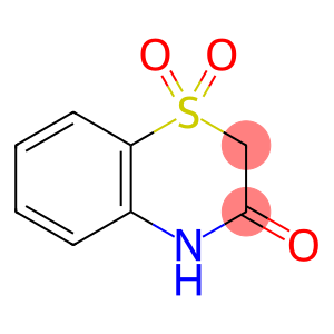 2H-苯并[B][1,4]噻嗪-3(4H)-酮 1,1-二氧化