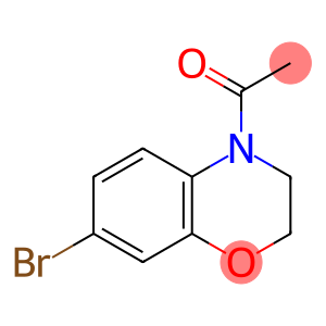Ethanone, 1-(7-bromo-2,3-dihydro-4H-1,4-benzoxazin-4-yl)-