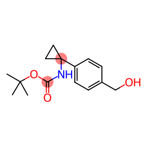Carbamic acid, N-[1-[4-(hydroxymethyl)phenyl]cyclopropyl]-, 1,1-dimethylethyl ester