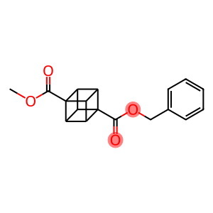 Pentacyclo[4.2.0.02,5.03,8.04,7]octane-1,4-dicarboxylic acid, 1-methyl 4-(phenylmethyl) ester