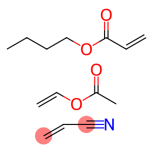 2-丙烯酸丁酯与乙酸乙烯酯和丙烯腈的聚合物