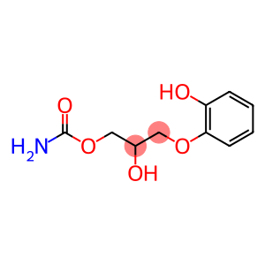 1,2-Propanediol, 3-(2-hydroxyphenoxy)-, 1-carbamate