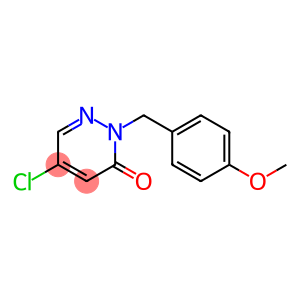 3(2H)-Pyridazinone, 5-chloro-2-[(4-methoxyphenyl)methyl]-