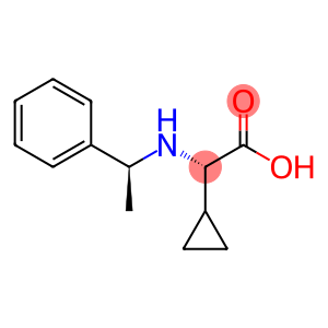 (S)-2-环丙基-2-((((S)-1-苯乙基)氨基)乙酸