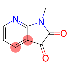 1H-Pyrrolo[2,3-b]pyridine-2,3-dione,1-methyl-(9CI)