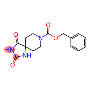 1,3,8-Triazaspiro[4.5]decane-8-carboxylic acid, 2,4-dioxo-, phenylmethyl ester