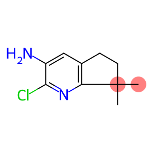 2-Chloro-7,7-dimethyl-6,7-dihydro-5H-cyclopenta[b]pyridin-3-amine