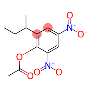 2,4-dinitro-6-s-butylfenylesterkyselinyoctove