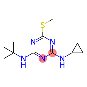 2-(tert-Butylamino)-4-(cyclopropylamino)-6-(methylthio)-1,3,5-triazine