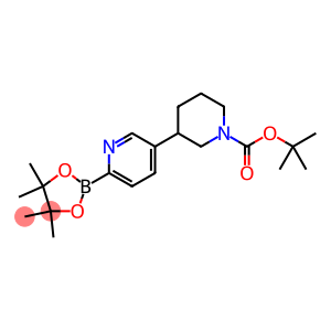 tert-butyl 3-(6-(4,4,5,5-tetramethyl-1,3,2-dioxaborolan-2-yl)pyridin-3-yl)piperidine-1-carboxylate-2,2,3,4,4,5,5,6,6-d9