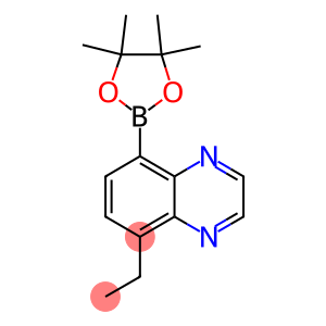 5-ethyl-8-(4,4,5,5-tetramethyl-1,3,2-dioxaborolan-2-yl)quinoxaline