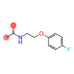 N-[2-(4-fluorophenoxy)ethyl]ethanamide